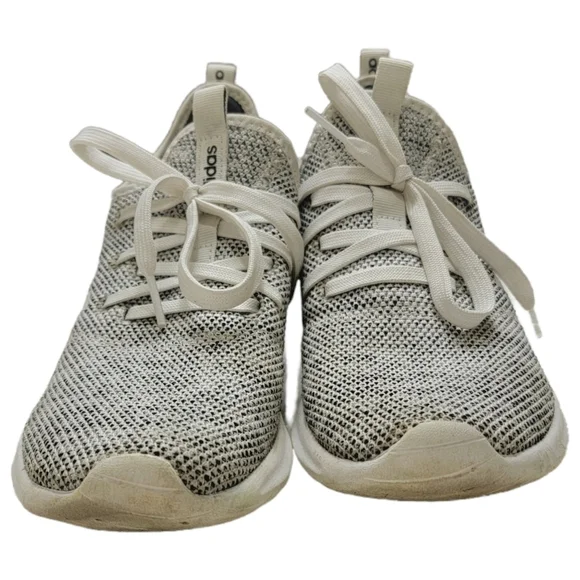 Adidas Gray Sneakers Cloudfoam Pure Running Shoes Size 8.5 - Picture 2 of 9